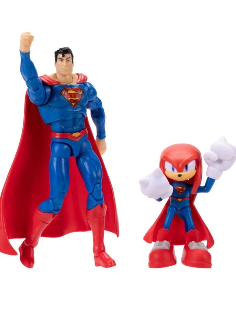 SEGA DC Comics Sonic & Superman Action Figures -
Ultimate Hero Pack